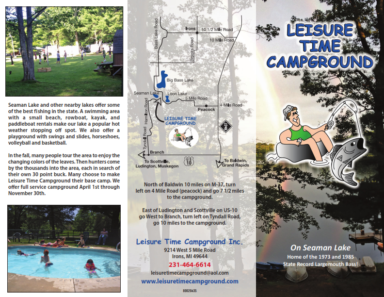 Leisure Time Campground Brochure
